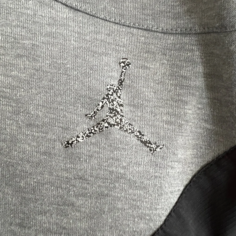 Air Jordan Grey Black Dri-Fit Statement Jogger Sweatpants Small Slim Fit Active
